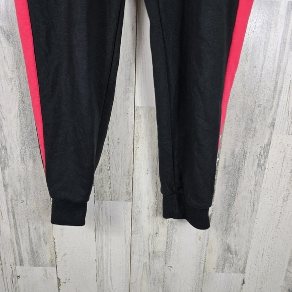 Puma women's black and pink jogger sweatpants size large - Picture 9 of 11